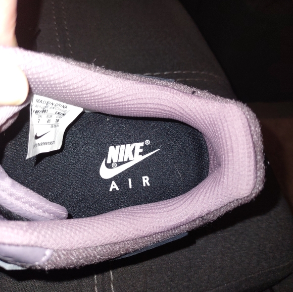Custom Nikes. Unisex men's size 8 women's size 9.5. Black and purple - Picture 3 of 12